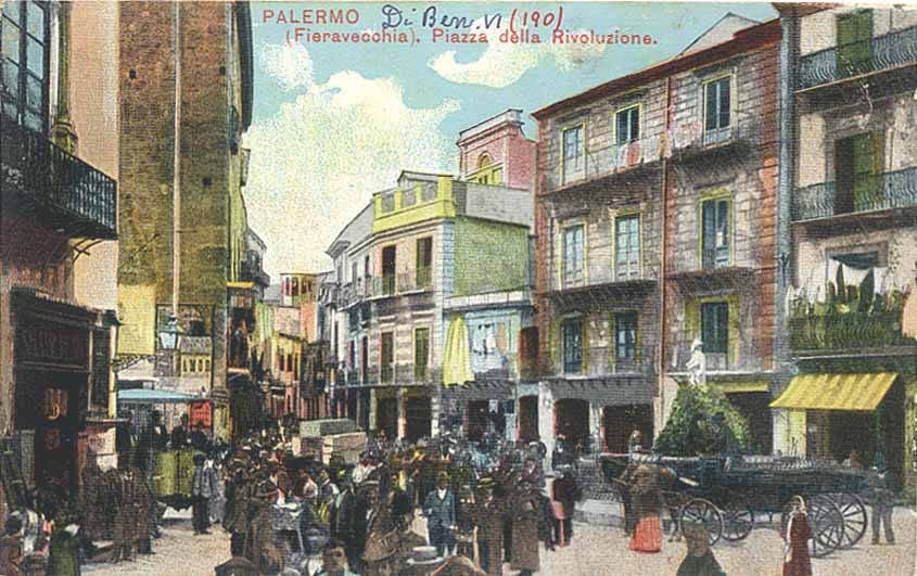 Palermo Piazza Fiera Vecchia