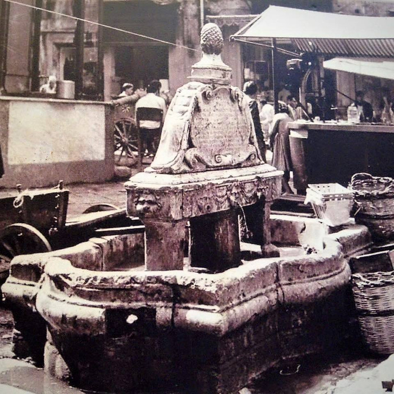 La fontana del mercato della Vucciria