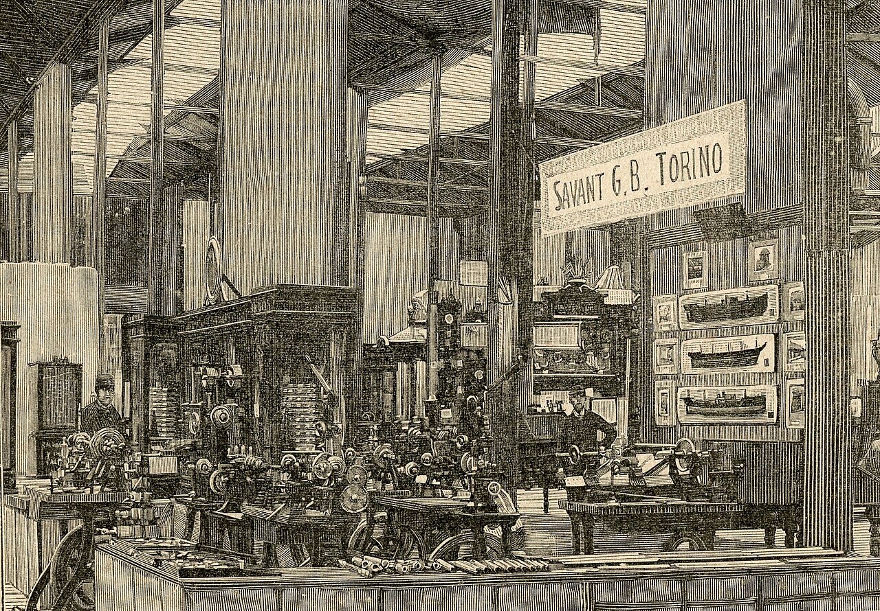 Esposizione Nazionale a Palermo 1891/92: Galleria delle Industrie