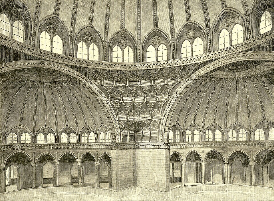 Esposizione Nazionale di Palermo 1891/92: Il salone delle feste