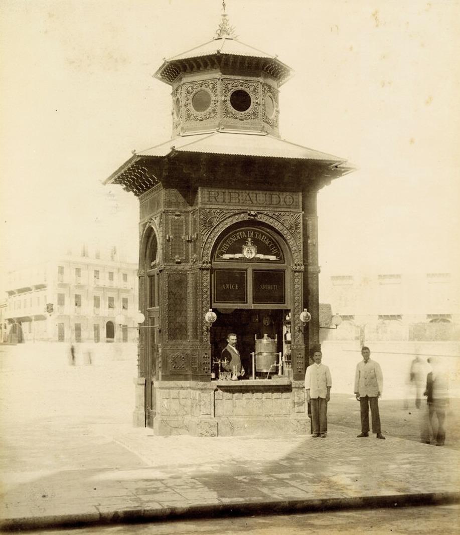 Chiosco Ribaudo a Piazza Verdi